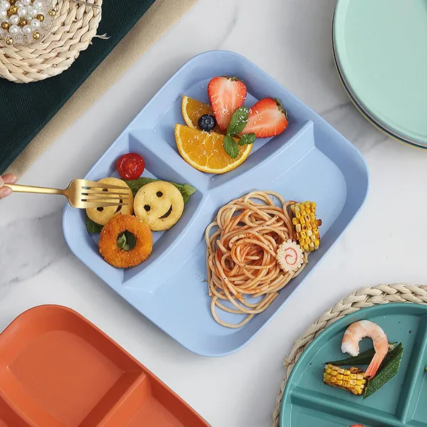 Light_Blue_Wheat_Straw_Plastic_Platters_For_Serving_Food_Veggie_Snack_Fruit_Cookies_Desserts_Appetizers_Charcuterie_Chips_Candy_Food_Dishwasher_&_Microwave_Safe_(Pack_Of_6)