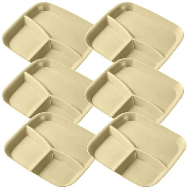Yellow_Wheat_Straw_Plastic_Platters_For_Serving_Food_Veggie_Snack_Fruit_Cookies_Desserts_Appetizers_Charcuterie_Chips_Candy_Food_Dishwasher_&_Microwave_Safe_(_Pack_Of_6)