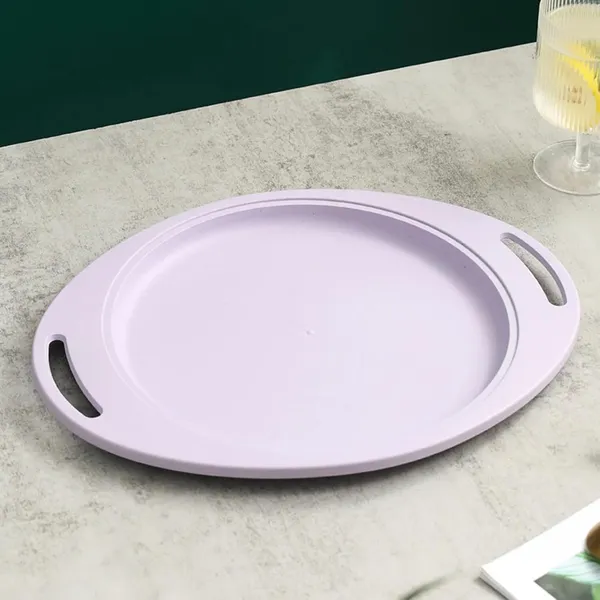 Purple_Pastel_Round_Serving_Tray_With_Ergonomic_Handles_Lightweight_&_Ideal_For_Serving_Meals_&_Beverages_Dishwasher-Safe_Non-Slip_Ideal_For_Kitchen_Dining_And_Outdoor_Use_(Pack_Of_2)