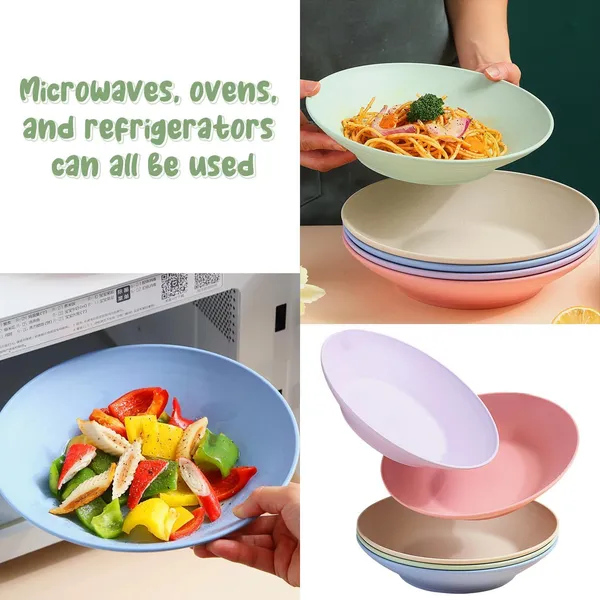 Blue_Eco_-_Friendly_Dish_Plates_Set_5_Pastel_Colours_Lightweight_Dinnerware_For_Salads_And_Pasta_Dishwasher_Safe_(Pack_Of_2)