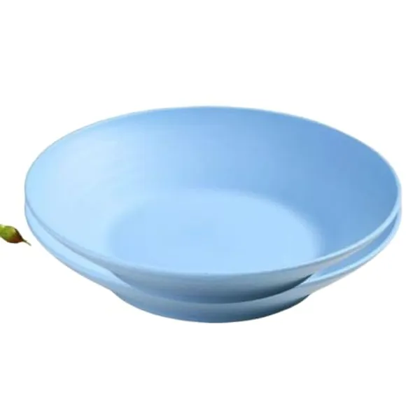 Blue_Eco_-_Friendly_Dish_Plates_Set_5_Pastel_Colours_Lightweight_Dinnerware_For_Salads_And_Pasta_Dishwasher_Safe_(Pack_Of_2)
