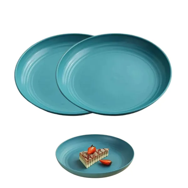 Green_Wheat_Straw_Fibre_Dinner_Plates_Microwave_And_Dishwasher_Safe_Non-Toxic_Bpa-Free_Unbreakable_Stackable_(Set_Of_6)