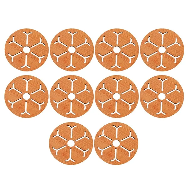 Wood_Eco-Friendly_Bamboo_Wooden_Coasters_Pan_&_Pot_Holder_Heat_Pad_For_Dining_Table_Kitchen_Countertop_&_Serveware_Protection_Durable_Heat-Resistant_&_Natural_Wood_Table_Mat_For_Home_(Pack_Of_10)