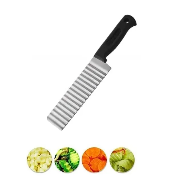 Silver_Stainless_Steel_Crinkle_Cut_Knife_Wavy_Blade_Vegetable_Chopper_For_Potato_Carrot_And_Salad_Handle