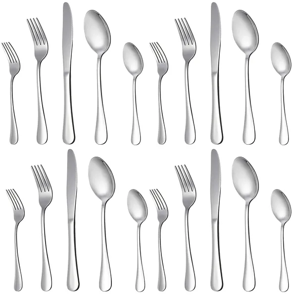 Silver_20-Piece_Stainless_Steel_Cutlery_Set_Service_For_4_Ware_With_Forks_Knives_And_Spoons_(Spoon_E_Pack_Of_20)