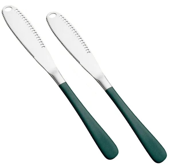 Silver_Butter_Knife_Stainless_Steel_Butter_Spreader_Knife_Multifunctional_For_Cold_Butter_Spreader_With_Serrated_Edge_Butter_Knife_With_Hole_(_Pack_Of_2)