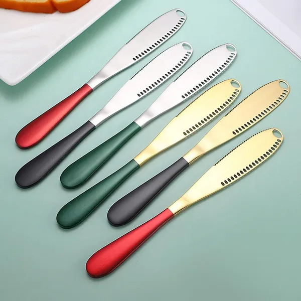 Silver_Butter_Knife_Stainless_Steel_Butter_Spreader_Knife_Multifunctional_For_Cold_Butter_Spreader_With_Serrated_Edge_Butter_Knife_With_Hole_(_Pack_Of_2)