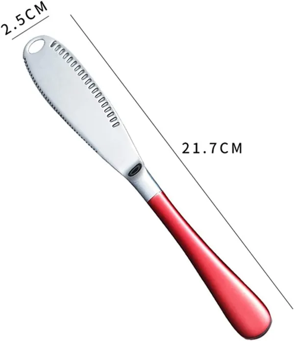 Silver_Butter_Knife_Stainless_Steel_Butter_Spreader_Knife_Multifunctional_For_Cold_Butter_Spreader_With_Serrated_Edge_Butter_Knife_With_Hole_(_Pack_Of_1)