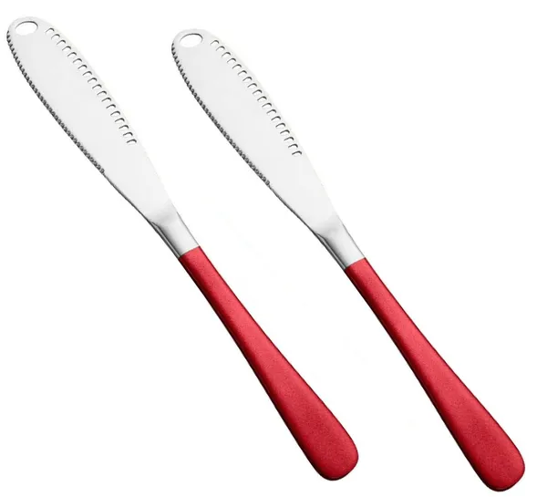 Silver_Butter_Knife_Stainless_Steel_Butter_Spreader_Knife_Multifunctional_For_Cold_Butter_Spreader_With_Serrated_Edge_Butter_Knife_With_Hole_(_Pack_Of_2)
