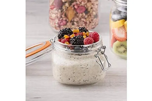 Transparent_500Ml_Glass_Storage_Jar_Airtight_Mason_Jar_For_Kitchen_&_Pantry_Multi-Purpose_Glass_Canister_For_Spices_Coffee_Tea_Sugar_Snacks_&_Dry_Fruits_Transparent_Food_Storage_Container_(Pack_Fo_4)