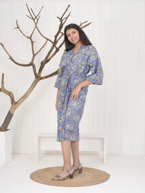 Handmade_Floral_Cotton_Kimono_Robe:_Boho_Block_Print_Loungewear_For_Women