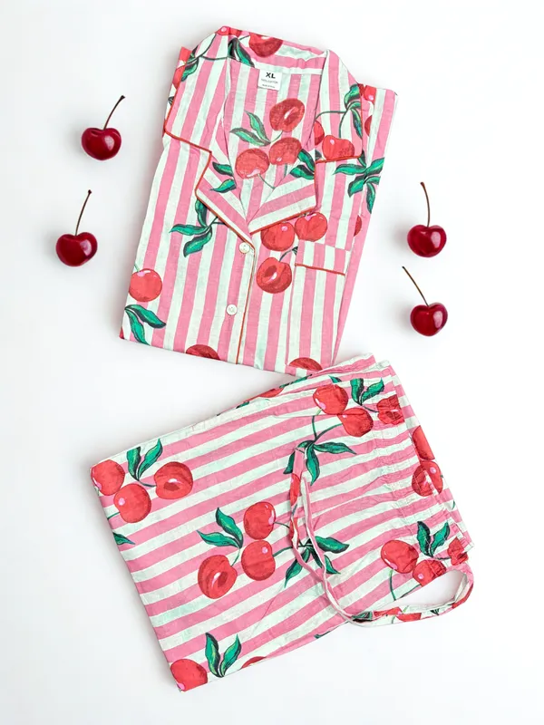 Multicolour_100%_Cotton_Pajama_Set_For_Women_|_Premium_&_Elegant_Pajama_Set