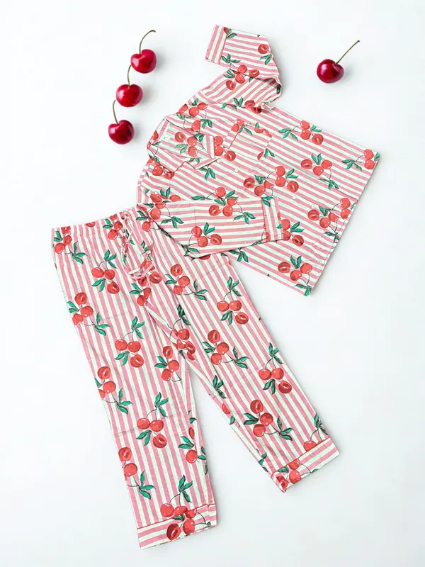 Multicolour_100%_Cotton_Pajama_Set_For_Women_|_Premium_&_Elegant_Pajama_Set