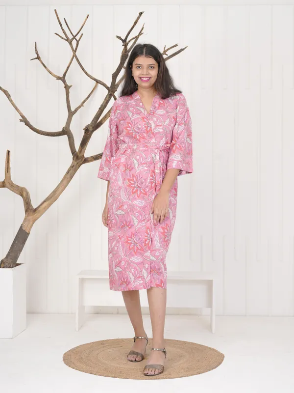 Handmade_Floral_Block_Print_Cotton_Kimono_Robe:_Lightweight_Loungewear_For_Women