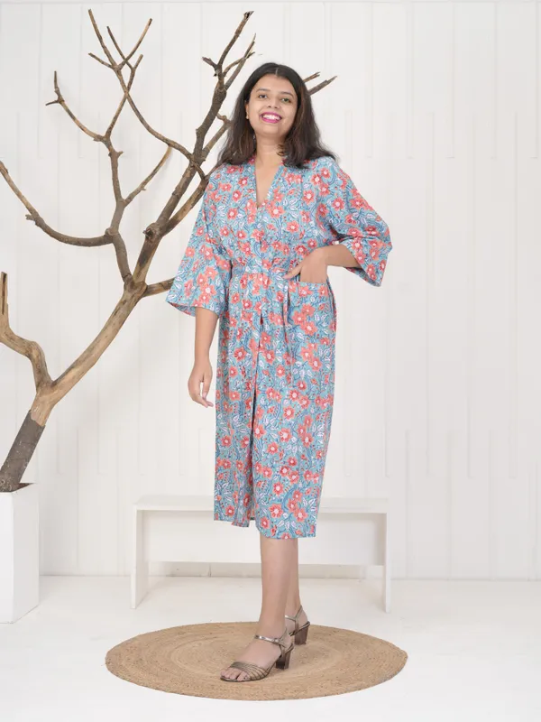 Handmade_Floral_Cotton_Kimono_Robe:_Boho_Block_Print_Loungewear_For_Women