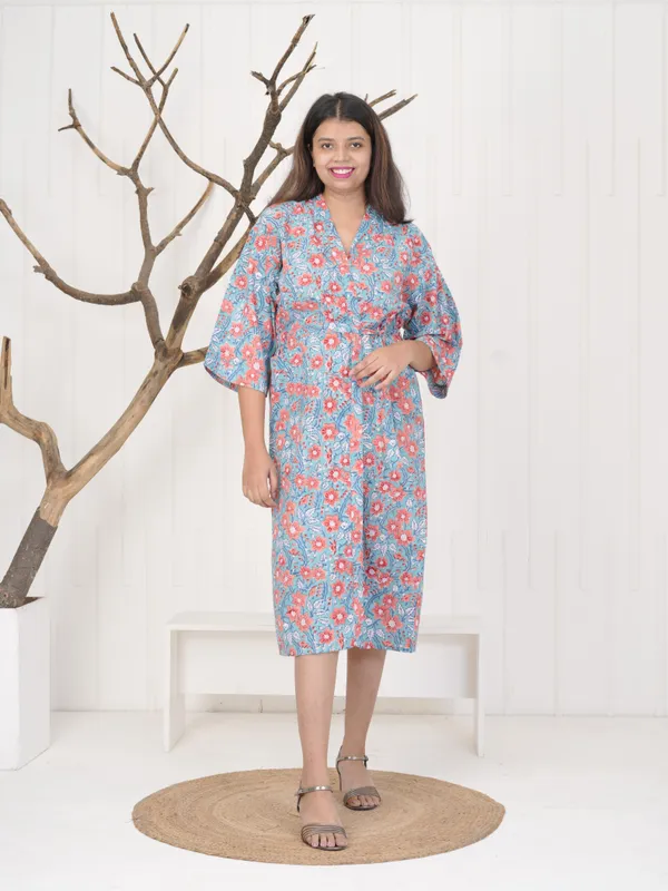 Handmade_Floral_Cotton_Kimono_Robe:_Boho_Block_Print_Loungewear_For_Women
