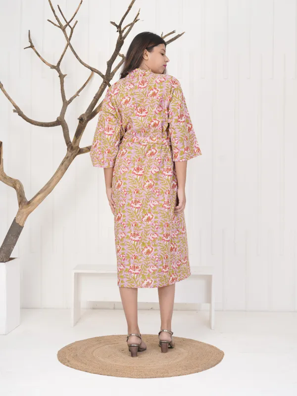 Handmade_Floral_Cotton_Kimono_Robe:_Boho_Block_Print_Loungewear_For_Women