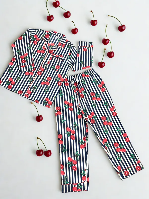 Multicolour_100%_Cotton_Pajama_Set_For_Women_|_Premium_&_Elegant_Pajama_Set
