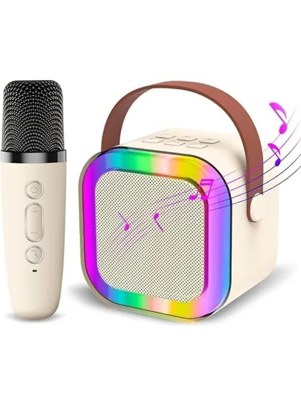 Cream_Abs_Plastic_Premium_&_Elegant_Kids_Karaoke_Mic_For_Adults