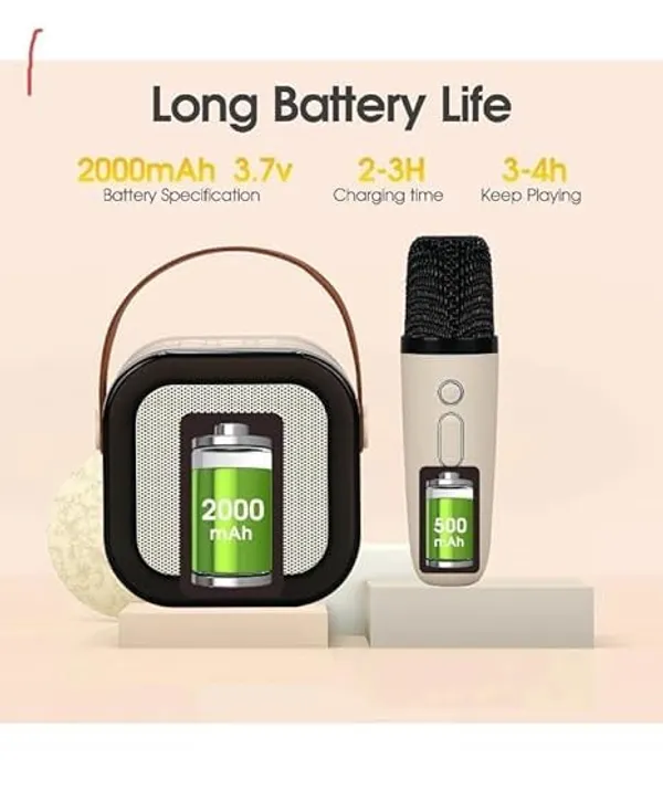 Cream_Abs_Plastic_Premium_&_Elegant_Kids_Karaoke_Mic_For_Adults