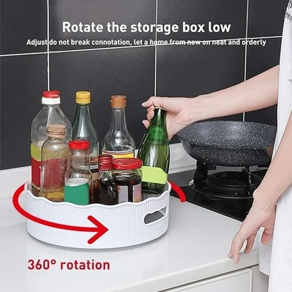 White_Pp_Plastic_Premium_&_Elegant_Rotating_Organizer_Tray_For_Adults