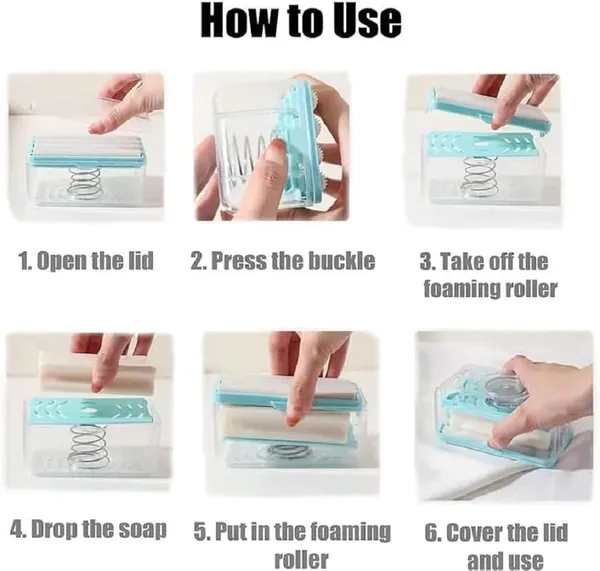 White_Abs_Plastic_Premium_&_Elegant_Soap_Box_Dispenser_For_Adults