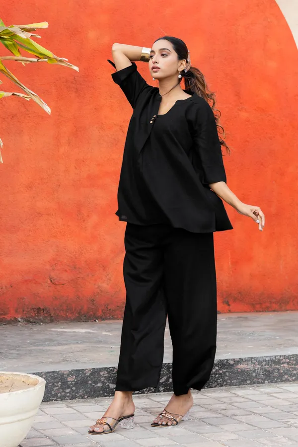Black_Rayon_Fax_Casual_Style_Co-Ord_For_Women-OLIVIA