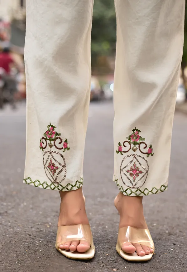 Embroidered_Shirt_Collar_Shirt_&_Trousers_Co-Ords-COOLLINE