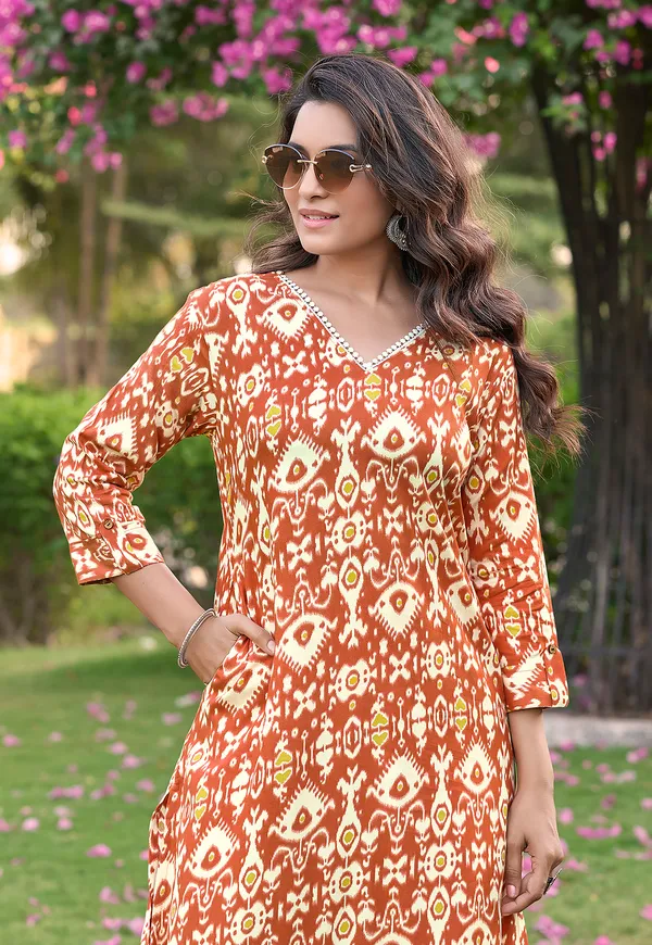 Red_Floral_Printed_V-Neck_Straight_Kurta_With_Palazzos_For_Women-SULEKHA2