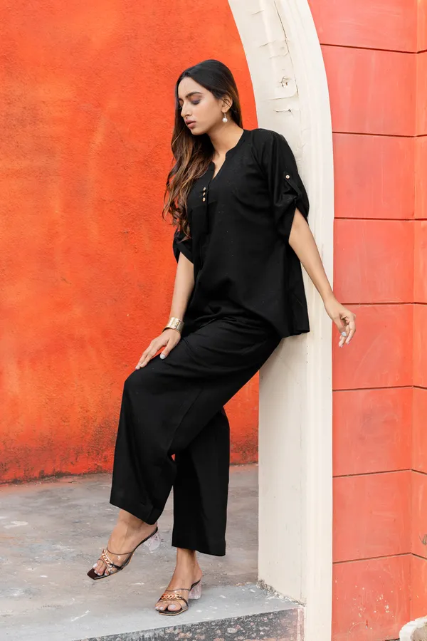 Black_Rayon_Fax_Casual_Style_Co-Ord_For_Women-OLIVIA