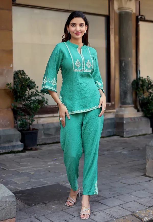 Printed_Shirt_Collar_Top_With_Trousers_Co-Ords-KORRA2