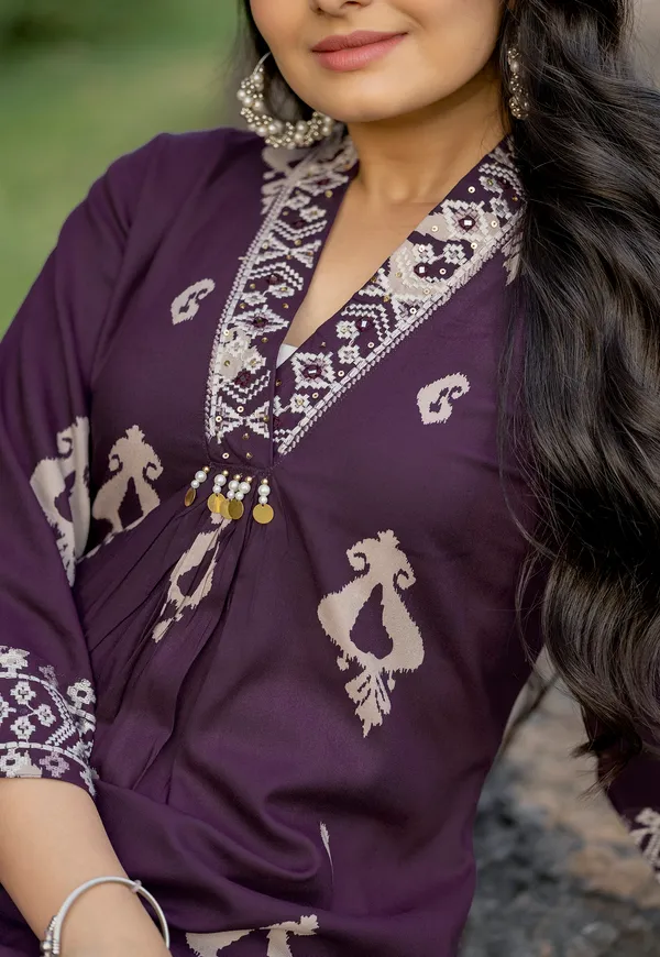 Purple_Rayon_Print_Kurta_With_Palazzo_For_Women-VITARA