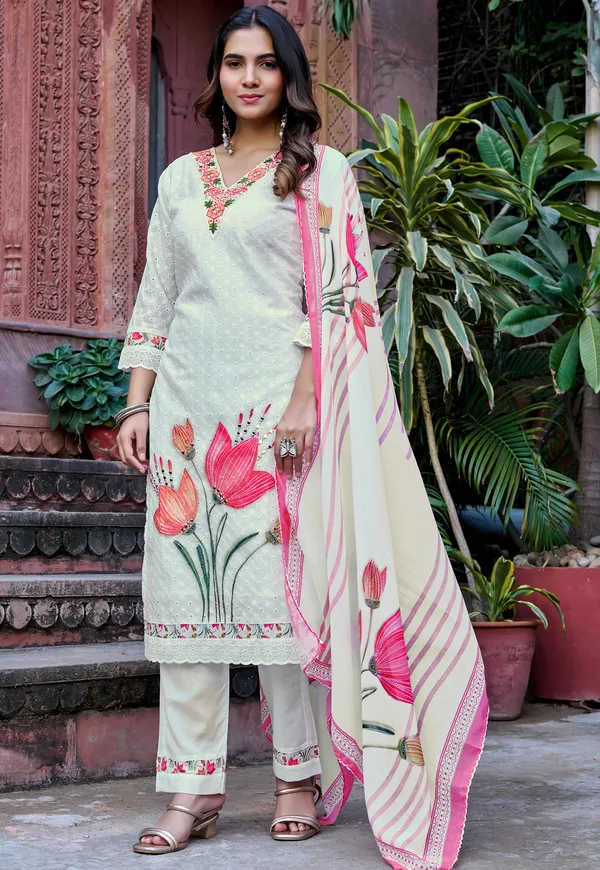 Women_Ethnic_Motifs_Embroidered_Cotton_Kurta_with_Trousers_&_Dupatta-KS-226