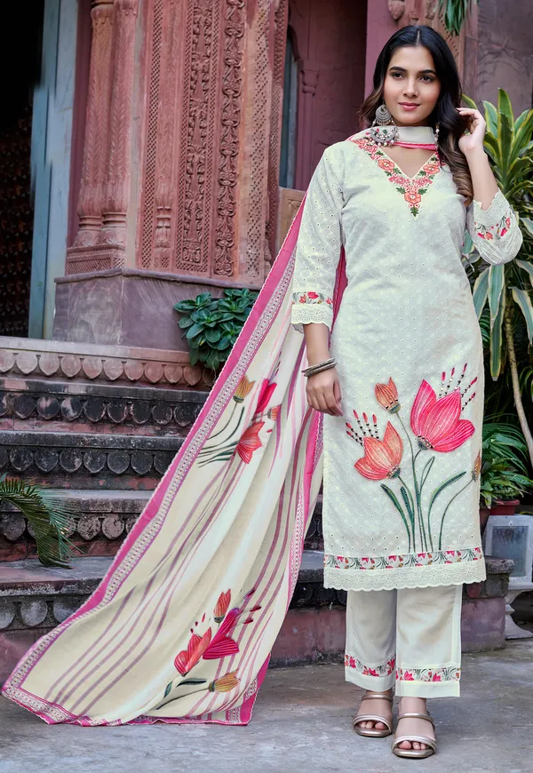 Women_Ethnic_Motifs_Embroidered_Cotton_Kurta_with_Trousers_&_Dupatta-KS-226