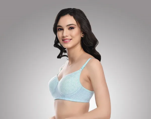 Pack_Of_3_Blue,_Peach_&_Grey_Dot_Printed_Lightly_Padded_Bra_For_Women