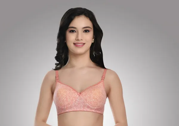 Pack_Of_3_Blue,_Peach_&_Grey_Dot_Printed_Lightly_Padded_Bra_For_Women