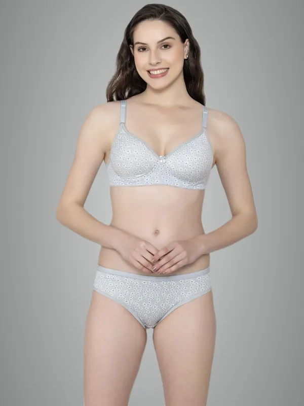 Grey_Wirefree_Printed_Bra_&_Panty_Set_Soft_Cotton_Padded_Combo_Full_Coverage_Lingerie_With_Stretch_Comfort
