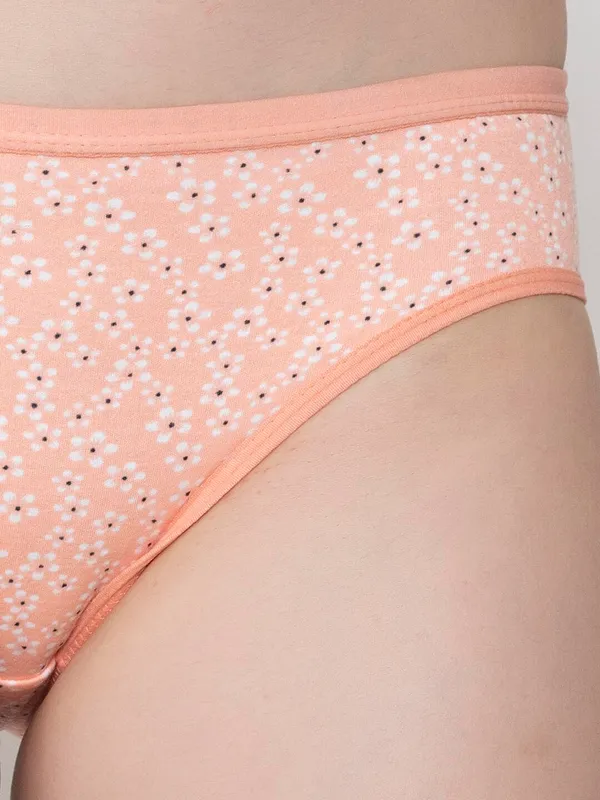 Peach_Wirefree_Printed_Bra_&_Panty_Set_Soft_Cotton_Padded_Combo_Full_Coverage_Lingerie_With_Stretch_Comfort