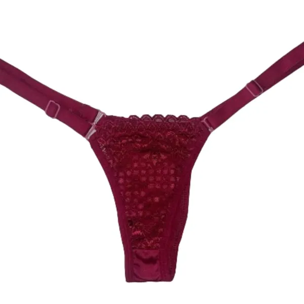 Pack_Of_4_Multicolor_G_String_Thong_Panty_Silk_Net_Design_Invisible_Tagless_Stretchable