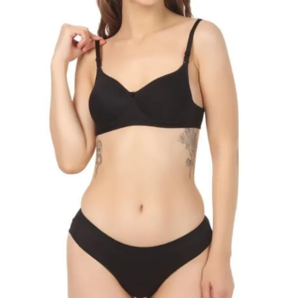 Black_Lightly_Padded_Cotton_Full_Coverage_Lightly_Padded_Wire_Free_Bra_Panty_Set