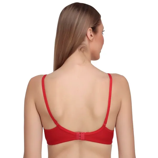 Pack_Of_2_Red_&_Black_Cotton_Full_Padded_Bra_And_Seamless_Design_Panty_Adjustable_Breathable_Fabric