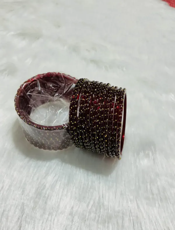 Maroon_Premium_Glass_Raindrop_Bangles_For_Women_(Pack_Of_2)