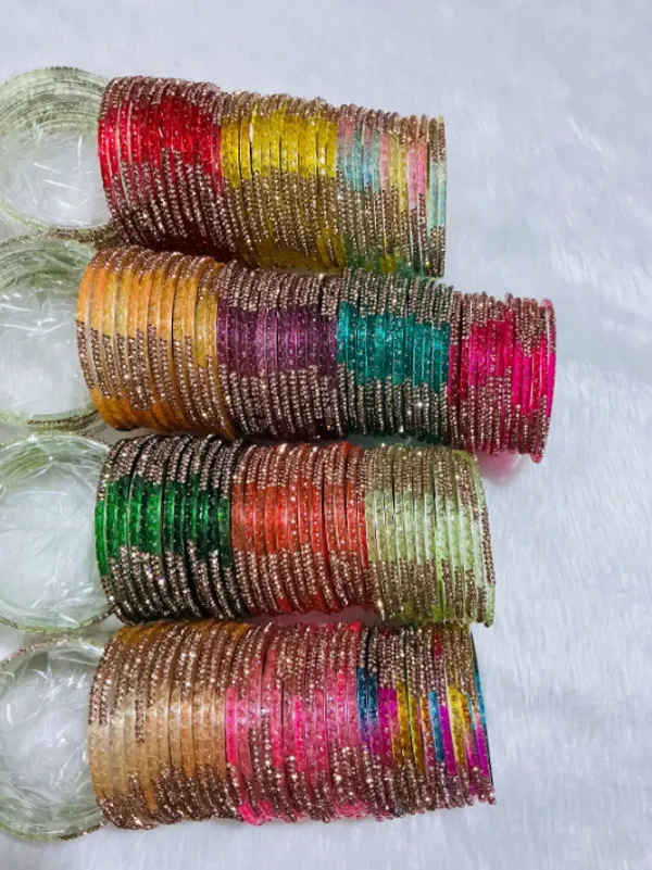 Pink_Premium_Glass_Half_Moon_&_Stone_Bangles_For_Women_(Pack_Of_2)