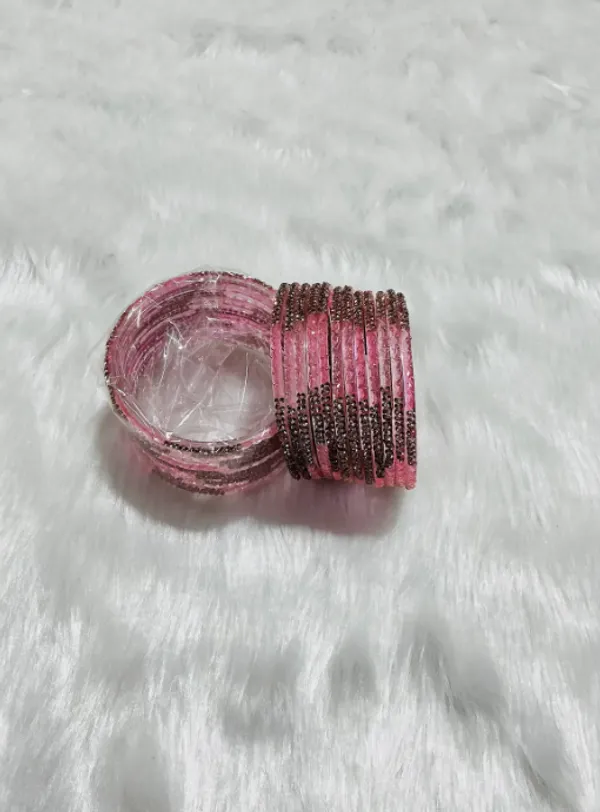Pink_Premium_Glass_Half_Moon_&_Stone_Bangles_For_Women_(Pack_Of_2)