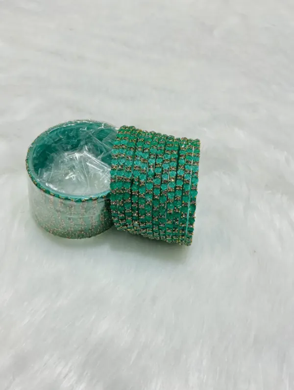 Santro_Premium_Glass_Rose_Design_Bangles_For_Women