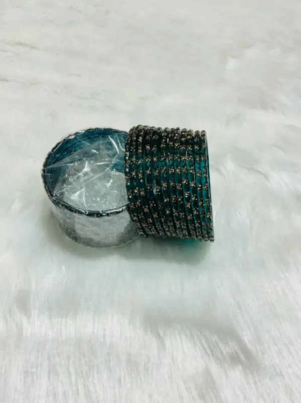Morpankh_Premium_Glass_Raindrop_&_Stone_Bangles_For_Women_(Pack_Of_2)