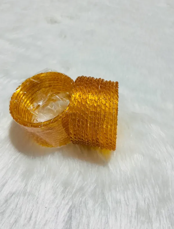 Yellow_Premium_Glass_Raindrop_Bangles_For_Women_(Pack_Of_2)
