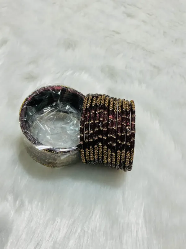Wine_Premium_Glass_Lily_&_Stone_Bangles_For_Women