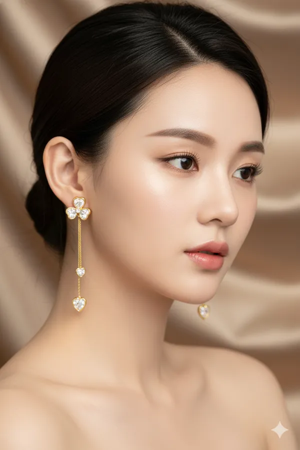White_&_Gold_Luxury_Finish_Earrings_Combo_For_Women
