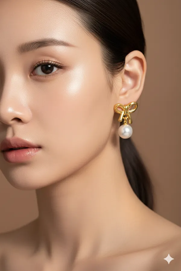 White_&_Gold_Daily_Wear_Earrings_Combo_For_Women